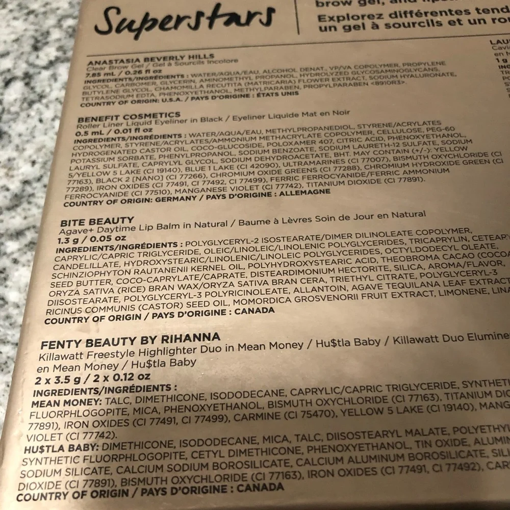 9-pc Sephora favorites superstars set